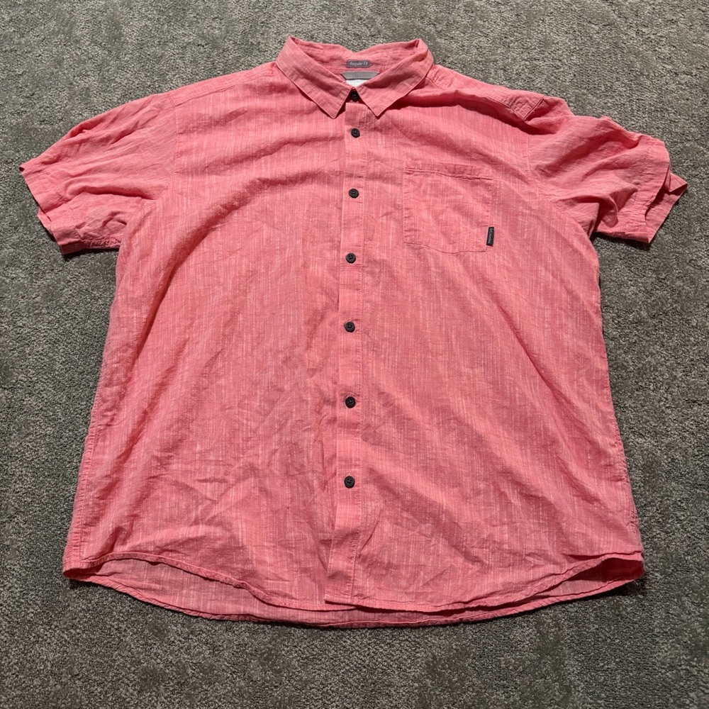 Columbia 2XL men’s button down shirt all‎ lightweight cotton great color